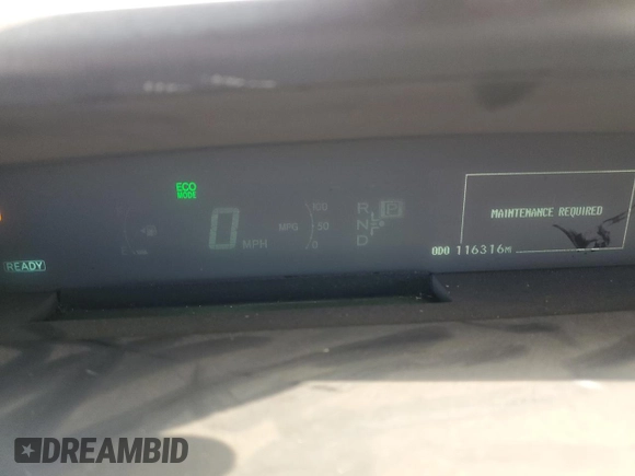 2015 Toyota Prius Four with VIN JTDKN3DU2F0420411, listed as a Copart auction lot 54639144 with 116,316 mi miles and Salvage Title. Bid and sale history available at carsss.com. Image 9.