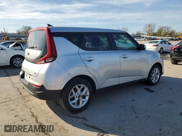2020 Kia Soul LX with VIN KNDJ23AUXL7726865, listed as a Copart auction lot 49437665 with 69,252 mi miles and Salvage Title. Bid and sale history available at carsss.com. Image 3.