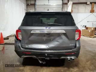 2024 Ford Explorer Platinum with VIN 1FM5K8HC8RGA65577, listed as a Copart auction lot 51620125 with 6,808 mi miles and Salvage Title. Bid and sale history available at carsss.com. Image 6.