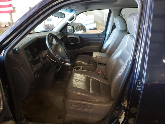 2011 Honda Ridgeline RTL with VIN 5FPYK1F51BB003104, listed as a Copart auction lot 45788555 with 257,211 mi miles and Salvage Title. Bid and sale history available at carsss.com. Image 7.