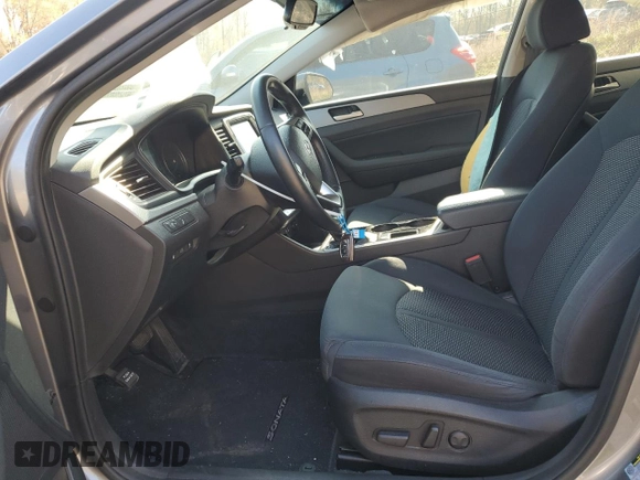 2018 Hyundai Sonata SEL with VIN 5NPE34AF2JH685825, listed as a Copart auction lot 52036325 with 45,680 mi miles and Salvage Title. Bid and sale history available at DreamBid. Image 7.