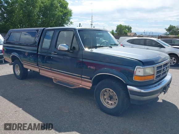 1995 Ford F-150 z VIN 1FTEX14H3SKA80389, wystawiony jako IAAI lot #42686705 z przebiegiem 192 784 mil mil oraz . Historia ofert i sprzedaży dostępna na DreamBid. Obrazek 1.