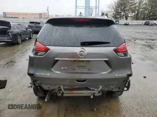2020 Nissan Rogue S with VIN JN8AT2MV9LW144682, listed as a Copart auction lot 51470355 with 38,956 mi miles and Salvage Title. Bid and sale history available at carsss.com. Image 6.