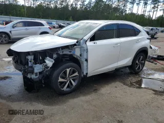 2018 Lexus NX 300 z VIN JTJYARBZ4J2095374, wystawiony jako Copart lot #55585635 z przebiegiem 82 066 mil mil oraz Szkoda całkowita • Salvage title. Historia ofert i sprzedaży dostępna na DreamBid. Obrazek 1.