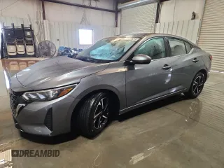 2024 Nissan Sentra SV with VIN 3N1AB8CV7RY216843, listed as a Copart auction lot 63302505 with 43,684 mi miles and Salvage title. Bid and sale history available at DreamBid. Image 1.