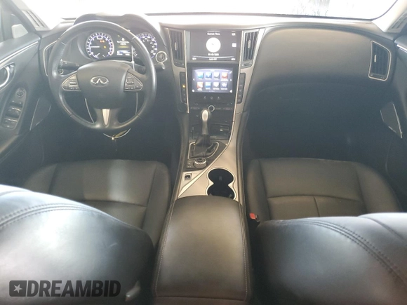2017 Infiniti Q50 Premium с VIN JN1EV7AP8HM736591, выставлен на аукционе Copart как лот 56949185 с пробегом 52 999 миль миль и Списание • Salvage title. История ставок и продаж доступна на DreamBid. Изображение 8.