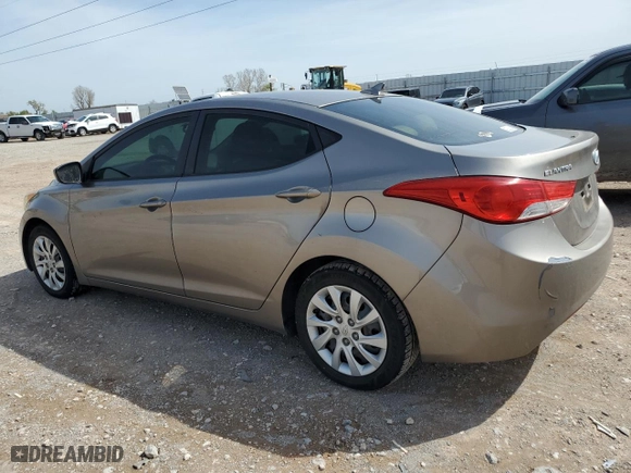 2011 Hyundai Elantra GLS with VIN 5NPDH4AE2BH023684, listed as a Copart auction lot 51601165 with 147,391 mi miles and Salvage Title. Bid and sale history available at carsss.com. Image 2.