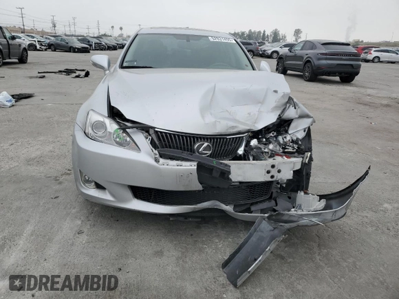 2010 Lexus IS 250 with VIN JTHBF5C24A5110506, listed as a Copart auction lot 52931455 with 117,942 mi miles and Salvage Title. Bid and sale history available at DreamBid. Image 5.
