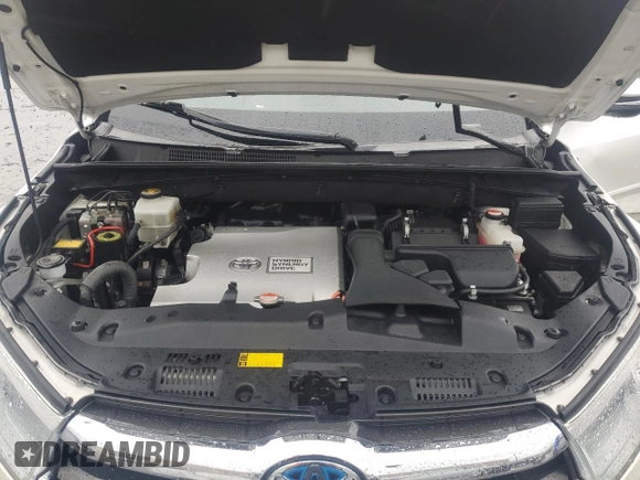 2016 Toyota Highlander Hybrid Limited with VIN 5TDDCRFH5GS018687, listed as a Copart auction lot 43478525 with 123,088 mi miles and Salvage Title. Bid and sale history available at carsss.com. Image 12.