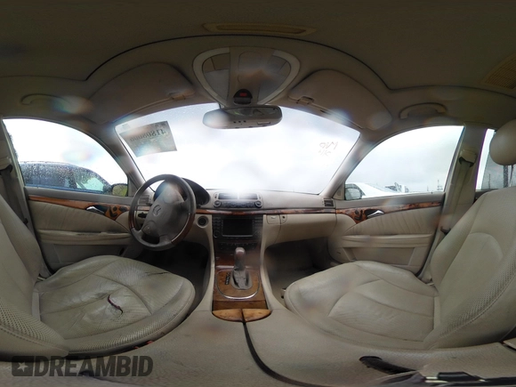 2005 Mercedes-Benz E 320 with VIN WDBUH65J45A624043, listed as a IAAI auction lot 41808006 with 190,444 mi miles and . Bid and sale history available at DreamBid. Image 18.