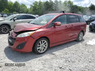 2013 Mazda 5 Touring with VIN JM1CW2CL2D0160268, listed as a Copart auction lot 61286935 with 130,529 mi miles and Salvage title. Bid and sale history available at DreamBid. Image 1.