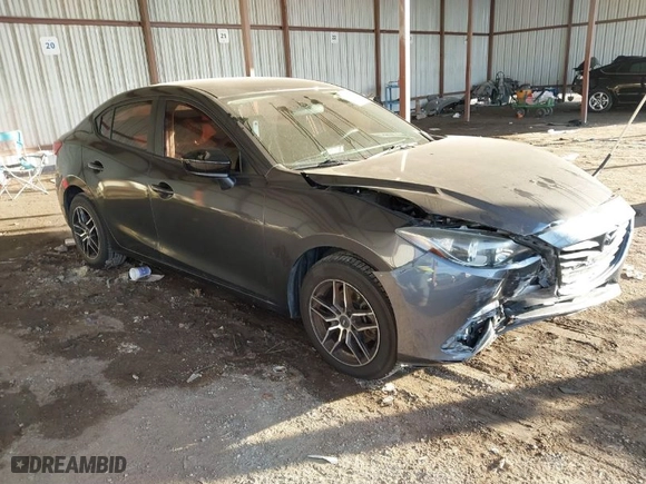 2014 Mazda Mazda3 i SV with VIN JM1BM1T73E1123871, listed as a IAAI auction lot 41343311 with 103,633 mi miles. Bid and sale history available at carsss.com. Image 1.
