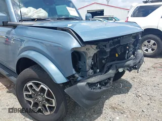 2024 Ford Bronco Outer Banks with VIN 1FMDE8BH5RLA98387, listed as a IAAI auction lot 42496928 with 6,433 mi miles and . Bid and sale history available at DreamBid. Image 18.