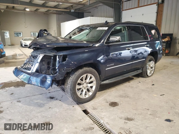 2019 Chevrolet Tahoe LT with VIN 1GNSKBKC6KR221789, listed as a Copart auction lot 64224515 with Not provided miles and Salvage title. Bid and sale history available at DreamBid. Image 1.
