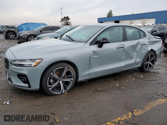 2024 Volvo S60 Plus Dark Theme with VIN 7JRL12FL6RG281072, listed as a Copart auction lot 42954535 with 36,776 mi miles and Clean title. Bid and sale history available at DreamBid. Image 1.