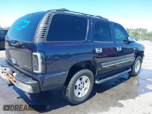 2004 Chevrolet Tahoe LT with VIN 1GNEC13Z44J125913, listed as a IAAI auction lot 42027889 with 205,796 mi miles. Bid and sale history available at carsss.com. Image 6.