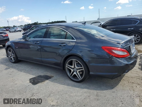 2012 Mercedes-Benz CLS-Class CLS 550 with VIN WDDLJ9BB5CA021508, listed as a Copart auction lot 73669944 with 142,422 mi miles and Salvage Title. Bid and sale history available at carsss.com. Image 2.