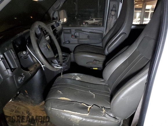 2011 Chevrolet Express Cargo with VIN 1GCSGAFX5B1112952, listed as a Copart auction lot 79344424 with 253,206 mi miles and Salvage title. Bid and sale history available at DreamBid. Image 7.