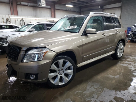2010 Mercedes-Benz GLK-Class GLK 350 with VIN WDCGG8HB8AF394564, listed as a Copart auction lot 42497165 with NaN miles and Salvage Title. Bid and sale history available at carsss.com. Image 1.