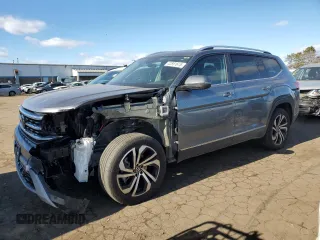 2023 Volkswagen Atlas SEL z VIN 1V2BR2CA4PC520336, wystawiony jako Copart lot #42851615 z przebiegiem 36 090 mil mil oraz Szkoda całkowita • Salvage title. Historia ofert i sprzedaży dostępna na DreamBid. Obrazek 1.