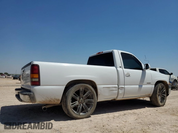 1999 Chevrolet Silverado 1500 with VIN 1GCEC14W9XZ165147, listed as a Copart auction lot 58948844 with 159,821 mi miles and Non Repairable. Bid and sale history available at carsss.com. Image 3.