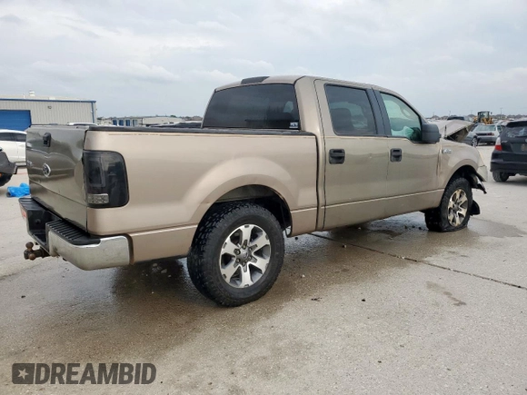 2006 Ford F-150 XLT with VIN 1FTPW12V36KC46369, listed as a Copart auction lot 54889525 with 197,433 mi miles and Salvage Title. Bid and sale history available at DreamBid. Image 3.