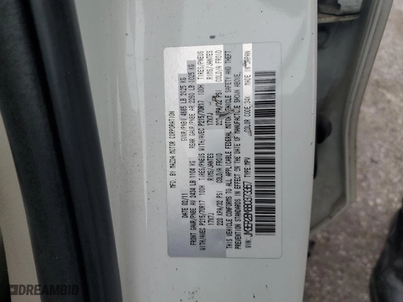 2011 Mazda CX-7 i Sport with VIN JM3ER2BM8B0373367, listed as a Copart auction lot 47684155 with 181,157 mi miles and Salvage Title. Bid and sale history available at carsss.com. Image 13.