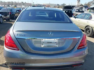 2015 Mercedes-Benz S-Class S 550 with VIN WDDUG8CB5FA072877, listed as a IAAI auction lot 41848660 with 91,532 mi miles. Bid and sale history available at carsss.com. Image 16.