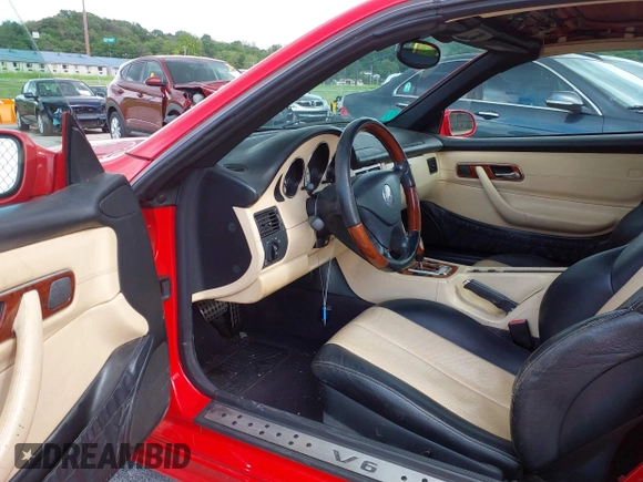2001 Mercedes-Benz SLK 230/320 with VIN WDBKK65FX1F211044, listed as a IAAI auction lot 42210103 with 139,226 mi miles and . Bid and sale history available at DreamBid. Image 8.