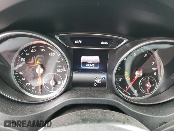 2019 Mercedes-Benz CLA 250 with VIN WDDSJ4EB3KN713722, listed as a Copart auction lot 55029274 with 49,943 mi miles and . Bid and sale history available at DreamBid. Image 9.