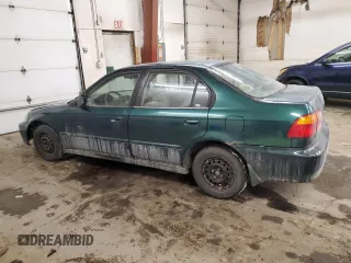 1999 Honda Civic VP z VIN 2HGEJ6611XH594868, wystawiony jako Copart lot #45193835 z przebiegiem 180 914 mil mil oraz Szkoda całkowita • Salvage title. Historia ofert i sprzedaży dostępna na DreamBid. Obrazek 2.