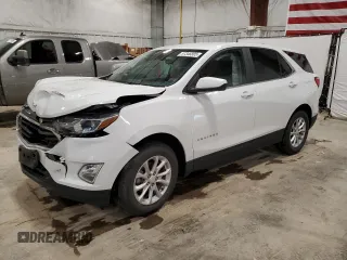 2021 Chevrolet Equinox LT z VIN 3GNAXUEV0MS157724, wystawiony jako Copart lot #57346805 z przebiegiem 34 178 mil mil oraz Szkoda całkowita • Salvage title. Historia ofert i sprzedaży dostępna na DreamBid. Obrazek 1.