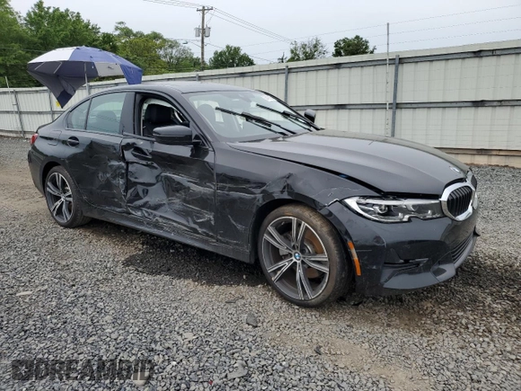 2019 BMW 3 Series 330i xDrive with VIN 3MW5R7J52K8A04913, listed as a Copart auction lot 58498355 with 59,091 mi miles and Salvage title. Bid and sale history available at DreamBid. Image 4.