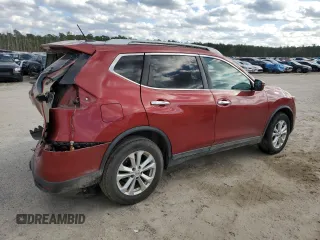 2016 Nissan Rogue SV with VIN 5N1AT2MT3GC900486, listed as a Copart auction lot 86704654 with 0 mi miles and Salvage Title. Bid and sale history available at carsss.com. Image 3.