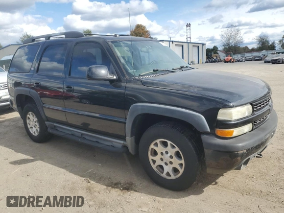 2005 Chevrolet Tahoe Z71 with VIN 1GNEK13T65R199268, listed as a Copart auction lot 76206884 with 302,824 mi miles and Clean Title. Bid and sale history available at carsss.com. Image 4.
