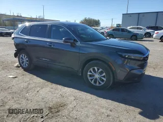 2025 Honda CR-V LX with VIN 5J6RS3H22SL002398, listed as a Copart auction lot 86980104 with 7,131 mi miles and Salvage Title. Bid and sale history available at DreamBid. Image 4.