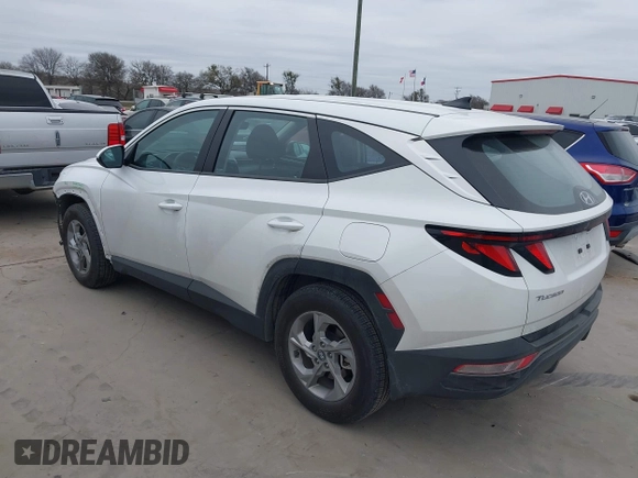 2024 Hyundai Tucson SE with VIN 5NMJA3DE7RH320552, listed as a IAAI auction lot 41381385 with 17,077 mi miles and . Bid and sale history available at DreamBid. Image 3.