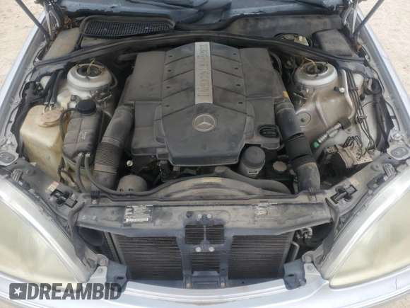 2001 Mercedes-Benz S 320/430/500 with VIN WDBNG70J71A145842, listed as a Copart auction lot 51187665 with 189,557 mi miles and Clean Title. Bid and sale history available at DreamBid. Image 11.