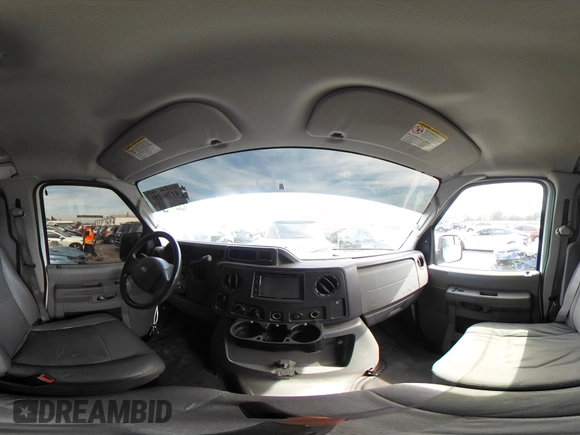 2012 Ford Econoline Cargo Commercial with VIN 1FTNE1EW5CDA10420, listed as a IAAI auction lot 41760151 with 248,358 mi miles and . Bid and sale history available at carsss.com. Image 19.