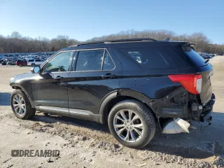 2021 Ford Explorer XLT with VIN 1FMSK8DH6MGC38669, listed as a Copart auction lot 48552145 with 53,440 mi miles and Salvage Title. Bid and sale history available at carsss.com. Image 2.