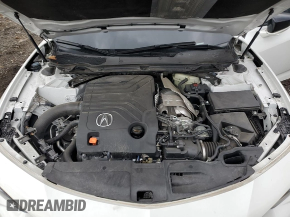 2022 Acura TLX Type S w/Performance Tire with VIN 19UUB7F9XNA001329, listed as a Copart auction lot 47179795 with 21,668 mi miles and Salvage Title. Bid and sale history available at carsss.com. Image 11.