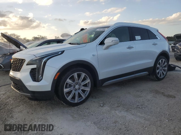 2019 Cadillac XT4 FWD Premium Luxury with VIN 1GYFZCR48KF206877, listed as a Copart auction lot 78760424 with Not Provided miles and Non Repairable. Bid and sale history available at DreamBid. Image 1.
