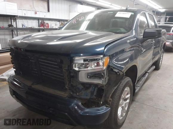2023 Chevrolet Silverado 1500 RST with VIN 3GCUDEED6PG258799, listed as a IAAI auction lot 41746072 with 44,799 mi miles. Bid and sale history available at carsss.com. Image 19.