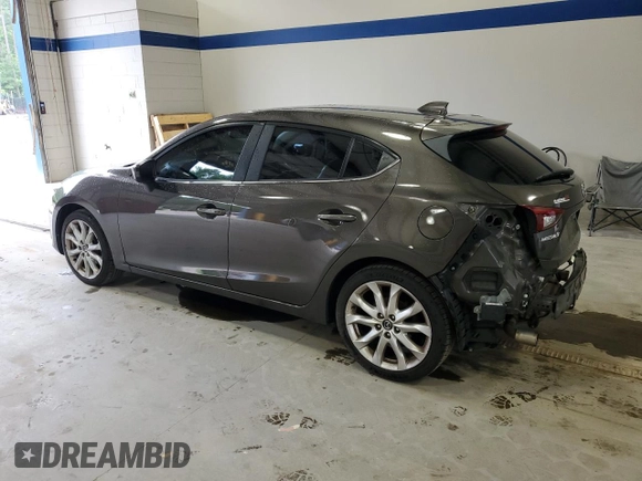 2015 Mazda 3 S Grand Touring with VIN JM1BM1M31F1251166, listed as a Copart auction lot 63251105 with 230,435 mi miles and Salvage title. Bid and sale history available at DreamBid. Image 2.