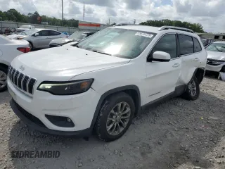 2019 Jeep Cherokee Altitude with VIN 1C4PJLLB4KD266045, listed as a Copart auction lot 55570775 with 72,719 mi miles and Salvage title. Bid and sale history available at DreamBid. Image 1.
