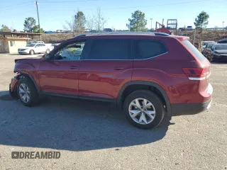 2019 Volkswagen Atlas SE with VIN 1V2DR2CA6KC539794, listed as a Copart auction lot 46585725 with 88,099 mi miles and Salvage title. Bid and sale history available at DreamBid. Image 2.