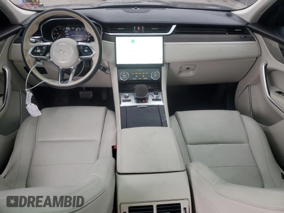 2021 Jaguar F-Pace with VIN SADCK2EX3MA673555, listed as a Copart auction lot 45347255 with 51,040 mi miles and Salvage title. Bid and sale history available at DreamBid. Image 8.