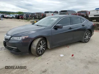 2015 Acura TLX with VIN 19UUB1F36FA011284, listed as a Copart auction lot 53176234 with 62,931 mi miles. Bid and sale history available at carsss.com. Image 1.