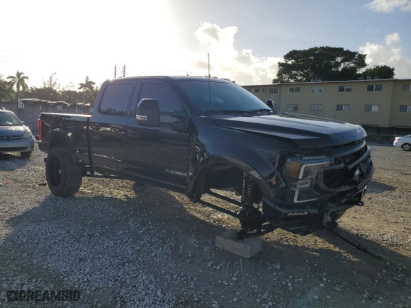 2022 Ford Super Duty F-350 SRW XL with VIN 1FT8W3BT5NED91537, listed as a Copart auction lot 77544854 with 36,514 mi miles and Salvage Title. Bid and sale history available at carsss.com. Image 4.