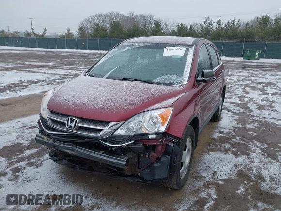 2011 Honda CR-V LX with VIN 5J6RE4H39BL068176, listed as a IAAI auction lot 41567116 with 168,984 mi miles. Bid and sale history available at carsss.com. Image 18.